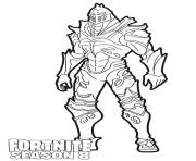 Printable Ruin skin from Fortnite Season 8 coloring pages