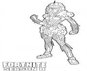 Printable Valkyrie skin from Fortnite Season 8 coloring pages