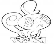 Printable Sobble Pokemon coloring pages