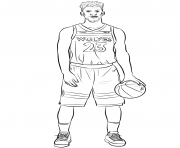 Printable jimmy butler coloring pages