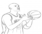 Printable kevin garnett coloring pages