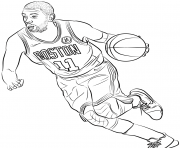 Printable kyrie irving coloring pages