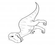 Printable dinosaur megalosaurus for preschoolers coloring pages