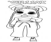 Printable chillax lol omg coloring pages