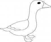 Printable Goose coloring pages