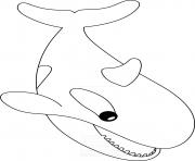 Printable Killer whale coloring pages