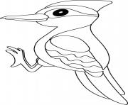 Printable Woodpecker coloring pages