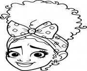 Printable Dolores Madrigal Face coloring pages