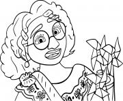 Printable Mirabel and Windmills coloring pages